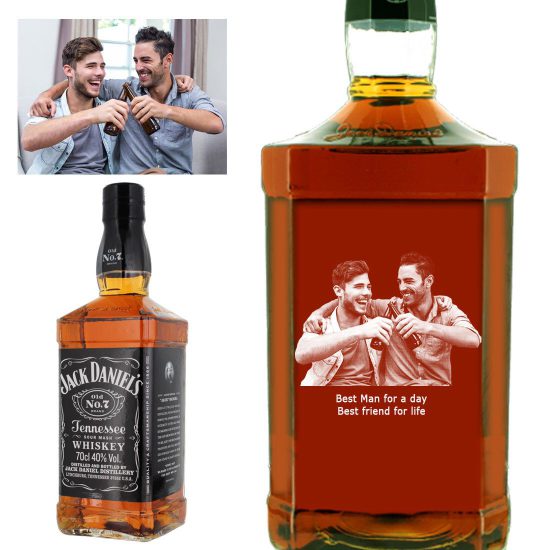 Photo Engraved Jack Daniel's Old No7 70cl