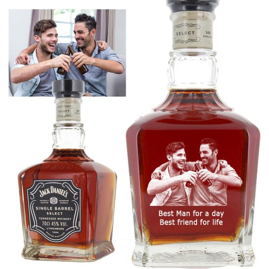 Photo Engraved Jack Daniel's Single Barrel 70cl