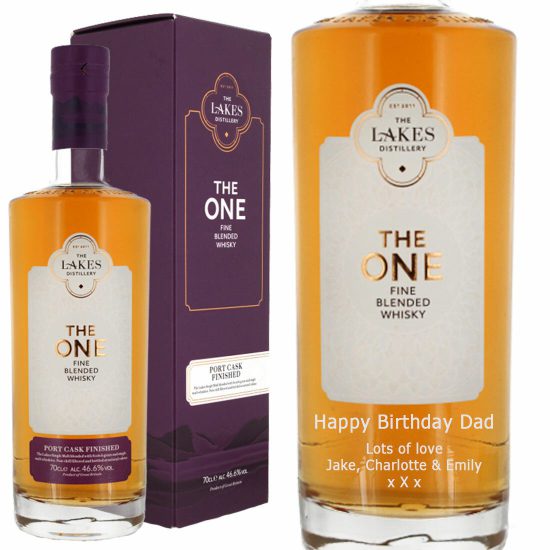 Personalised The ONE Port Expression Blended Whisky 70cl