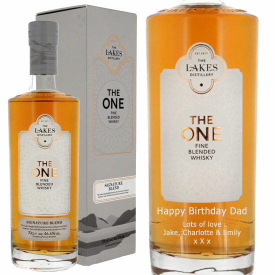 Personalised The One Blended Whisky 70cl