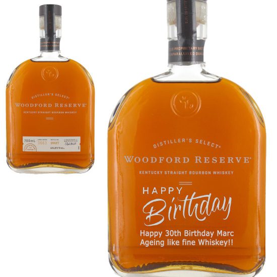 Personalised Woodford Reserve 70cl