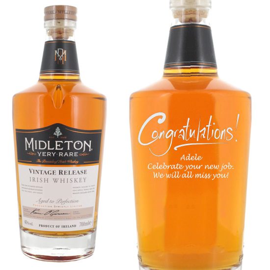 Personalised Midleton Very Rare Irish Whiskey 70cl