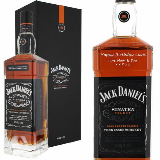 Personalised Jack Daniel's Sinatra Select 100cl
