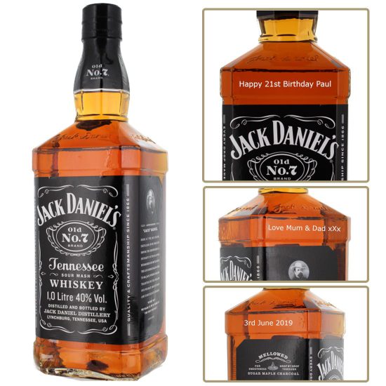 Personalised Jack Daniel's Old No7 100cl