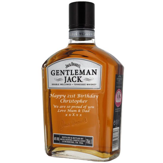 Personalised Jack Daniel's Gentleman Jack 70cl