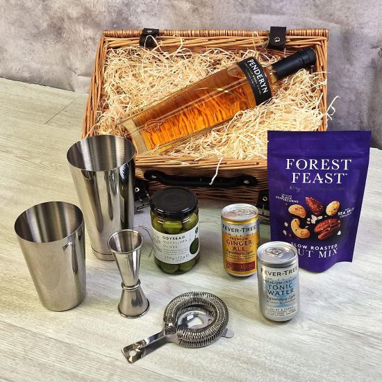 Penderyn Madeira Whisky Luxury Cocktail Hamper