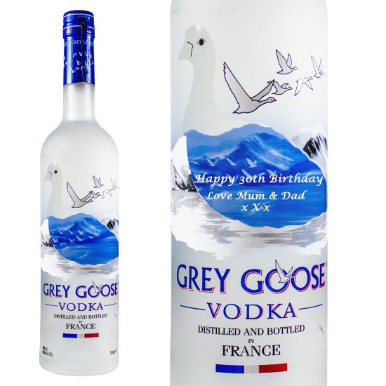Personalised Grey Goose Vodka Magnum 150cl