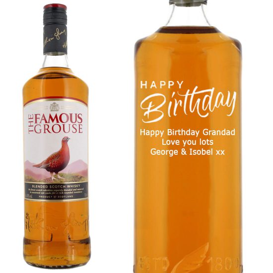 Personalised Famous Grouse 70cl