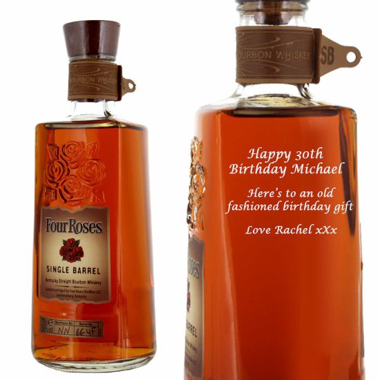 Personalised Four Roses Single Barrel Bourbon 70cl