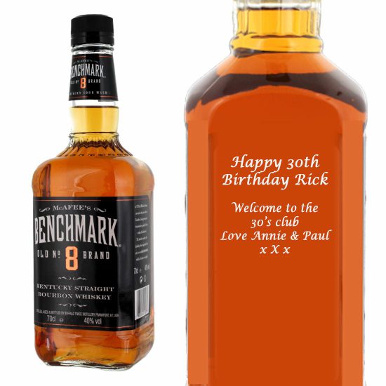 Personalised Benchmark Bourbon 70cl