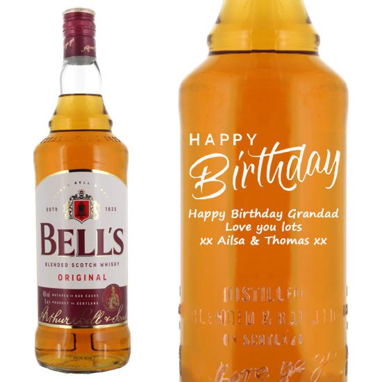 Personalised Bells Blended Whisky 70cl