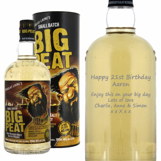Personalised Big Peat Islay Blended Malt 70cl