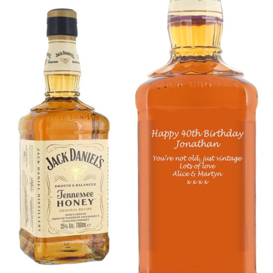 Personalised Jack Daniel's Honey 70cl