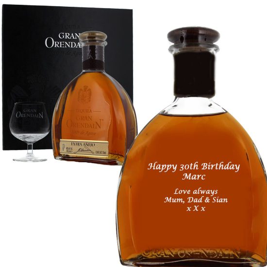 Personalised Gran Orendain Extra Añejo 3 Years Old Tequila 70cl
