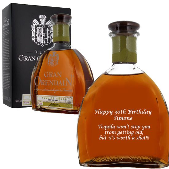Personalised Gran Orendain Añejo Tequila 70cl