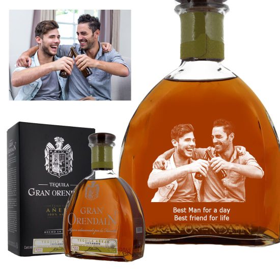 Photo Engraved Gran Orendain Añejo Tequila 70cl