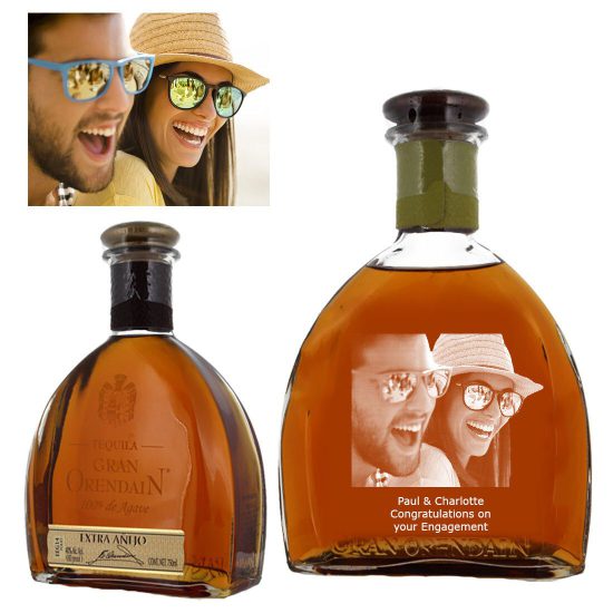 Photo Engraved Gran Orendain Extra Añejo 3 Years Old Tequila 70cl
