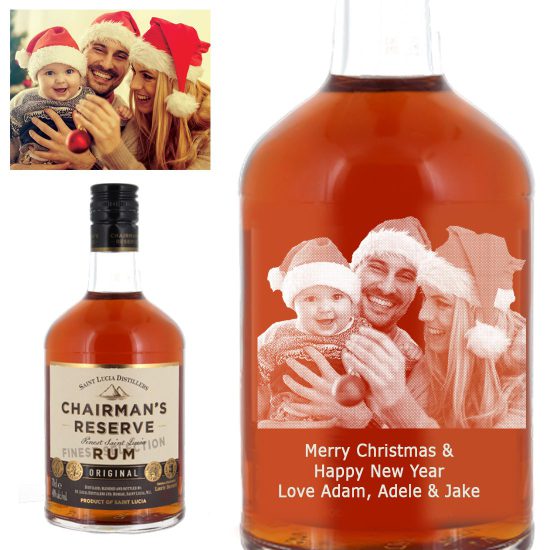 Photo Engraved Chairman's Reserve Original Rum 70cl