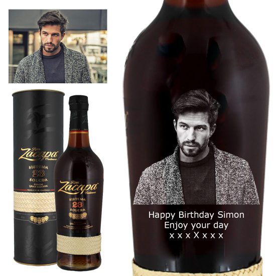 Photo Engraved Ron Zacapa Centenario Solera Gran Reserva Rum 70cl
