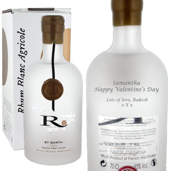 Personalised Rhum St Barth Cool  Rum 70cl