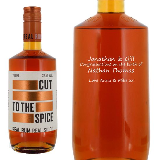 Personalised Cut Spiced Rum 70cl