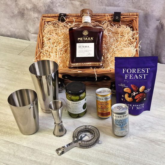 Metaxa Private Reserve Brandy Luxury Cocktail Hamper