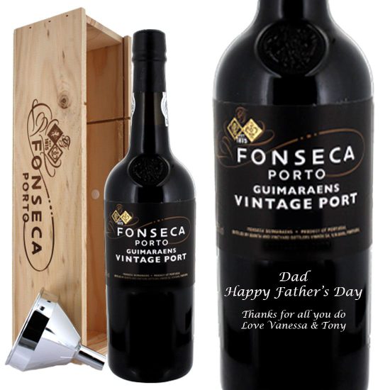 Personalised Fonseca Guimaraens Vintage Port 75cl