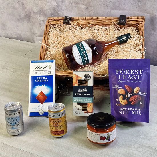 Three Barrels Brandy Luxury Treat Hamper