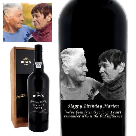 Photo Engraved Dow's Quinta Do Bonfim Port 75cl