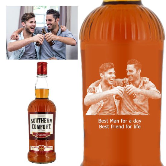 Photo Engraved Southern Comfort Whiskey Liqueur 70cl