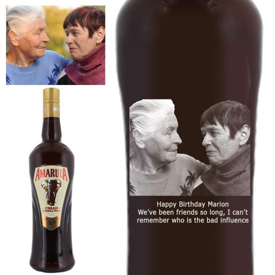 Photo Engraved Amarula Cream Liqueur 70cl