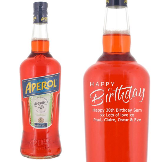 Personalised Aperol Aperitif 100cl