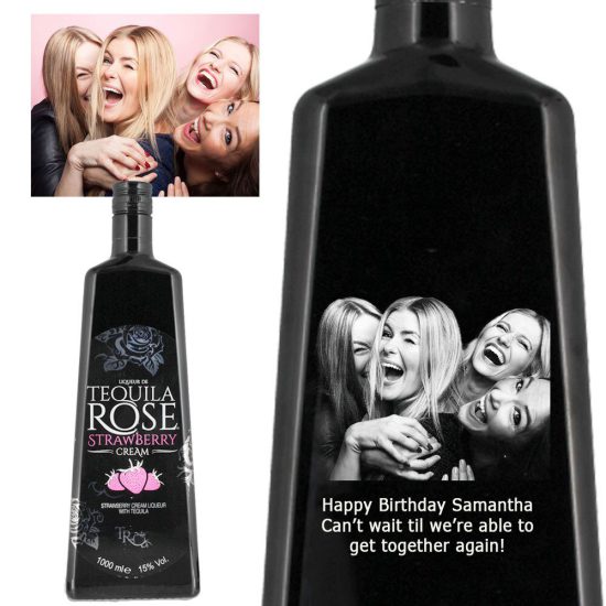 Photo Engraved Tequila Rose Cream Liqueur