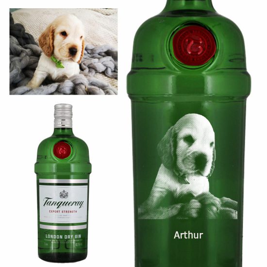 Photo Engraved Tanqueray Gin 70cl