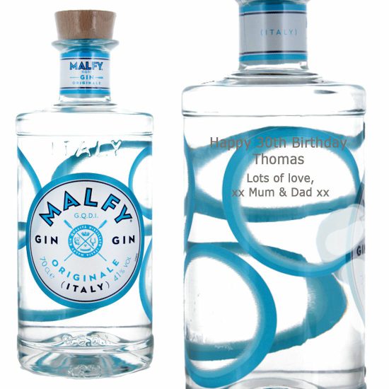 Personalised Malfy Gin 70cl