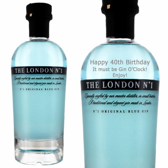 Personalised London No.1 Gin 70cl