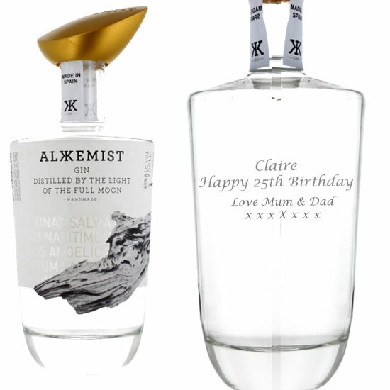 Personalised Alkkemist Gin 70cl