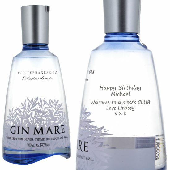 Personalised Gin Mare 70cl