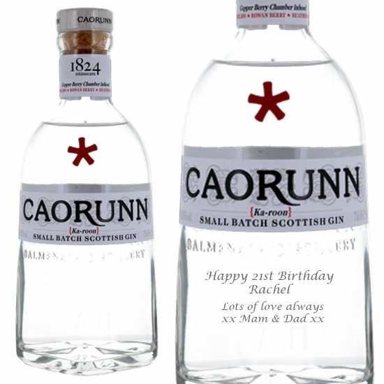 Personalised Caorunn Gin 70cl