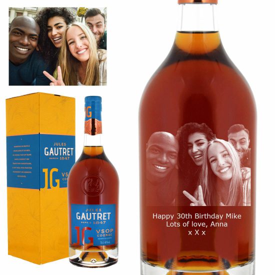 Photo Engraved Jules Gautret VSOP 70cl Cognac