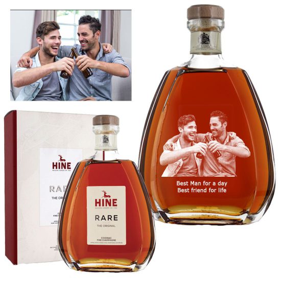Photo Engraved Hine Rare VSOP Cognac 70cl