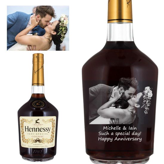Photo Engraved Hennessy VS Magnum Cognac 150cl