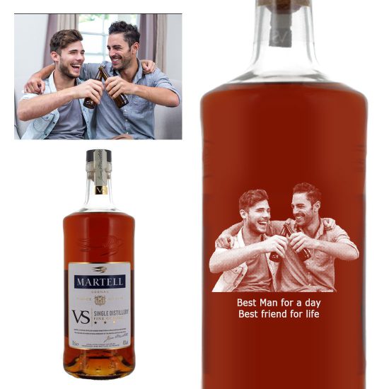 Photo Engraved Martell VS Cognac 70cl