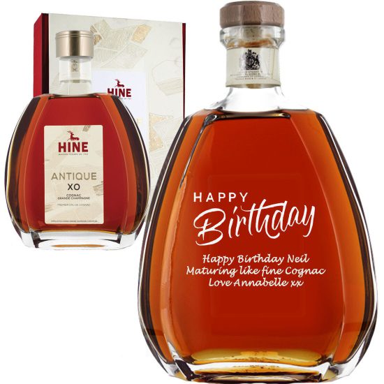 Personalised Hine Antique XO Cognac 70cl
