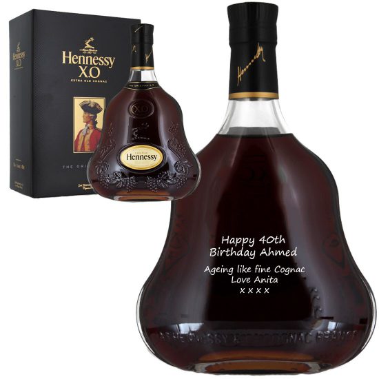 Personalised Hennessy XO Cognac 70cl