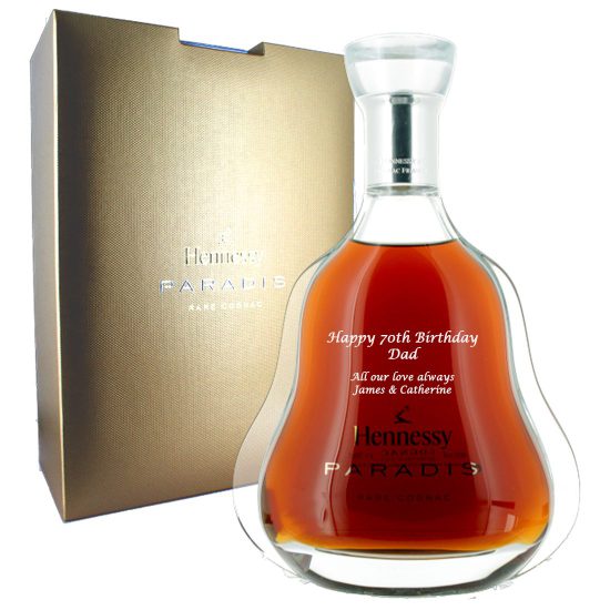 Personalised Hennessy Paradis Cognac 70cl