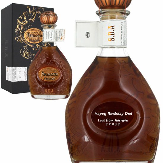 Personalised Ferrand Selection Des Anges Cognac 70cl