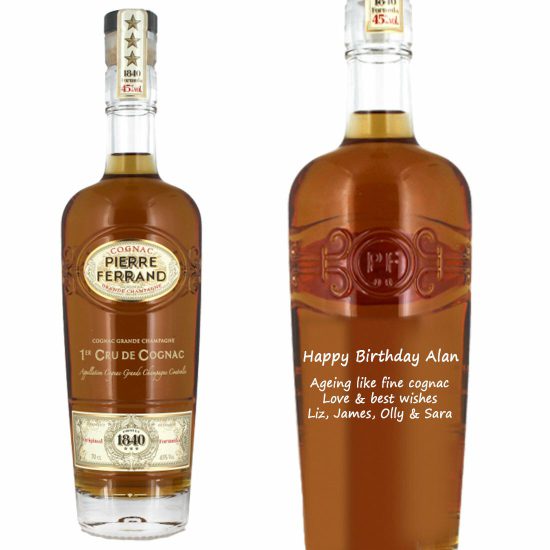 Personalised Ferrand 1840 Original Formula Cognac 70cl