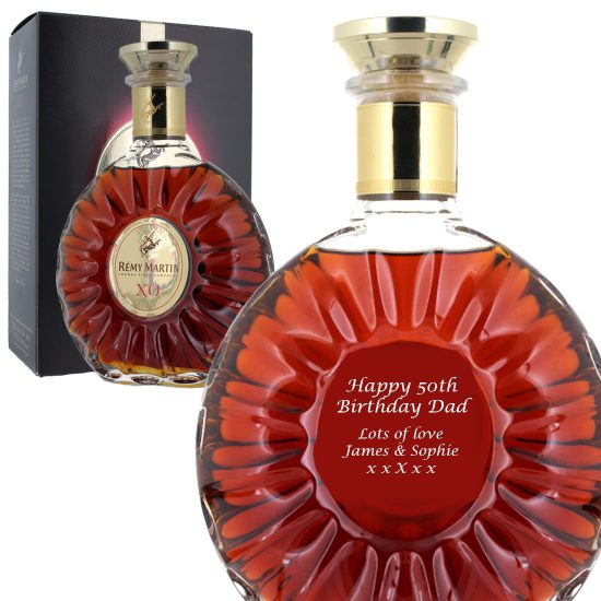 Personalised Remy Martin XO Cognac 70cl