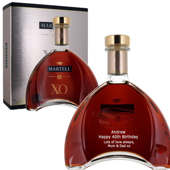 Personalised Martell XO Cognac 70cl